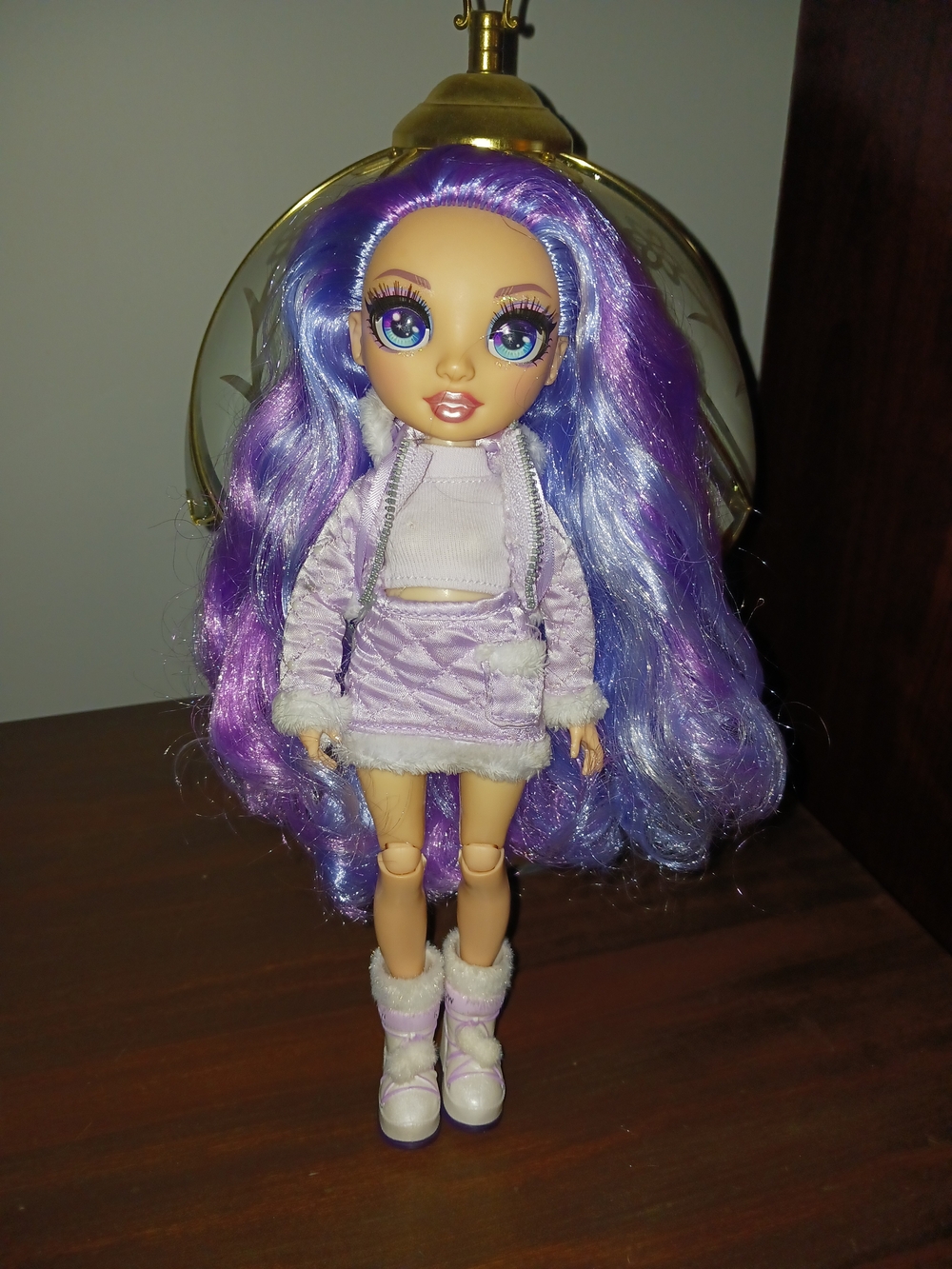 Rainbow High Doll Winter Break Violet Willow